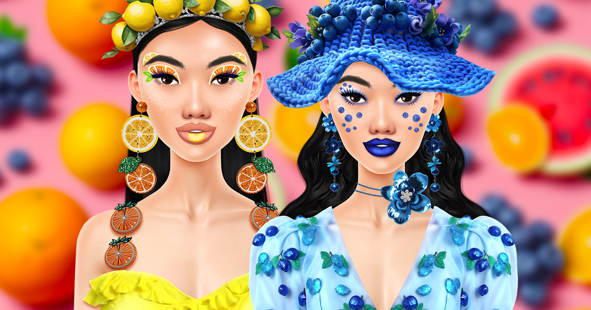 Sweet And Fruity Makeup Cover