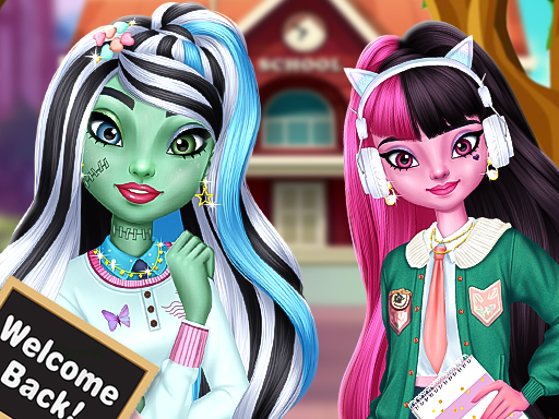 Monster Girls Back to School Cover