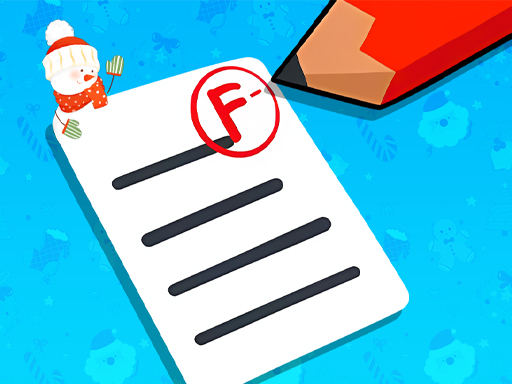 Teacher Simulator Christmas Exam Cover