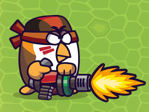 Chicken Wars Merge Guns Cover